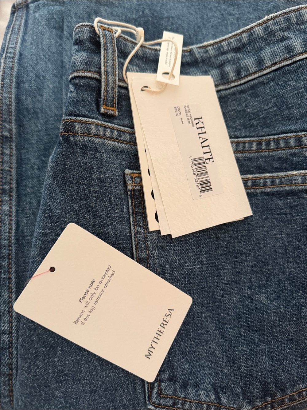 NWT KHAITE Danielle Jeans - Picture 4 of 4